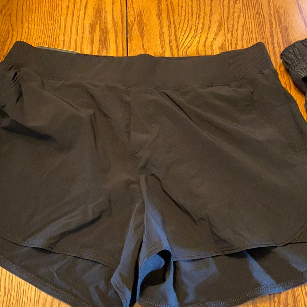 Black womens shorts